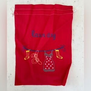 Handmade Embroidered Laundry Bag for Travel